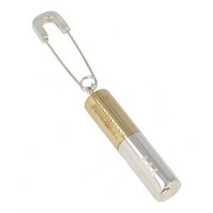 NEW AMBUSH women's battery charm single earrings in silver